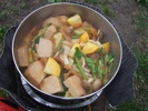 キャンプ食　鍋
