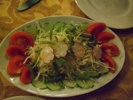 La Paellaの野菜サラダ