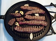  センカルビの焼き肉