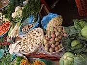  Jamaica 市場：野菜果物