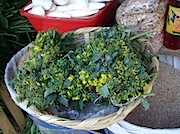 Jamaica 市場：菜の花