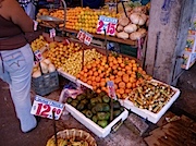  Jamaica 市場：果物